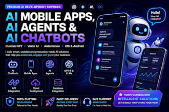 develop ai mobile application, ai agent, ai bot
