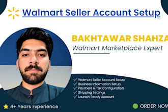 create your walmart seller account