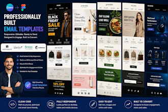 canva figma to omnisend klaviyo brevo mailchimp email template newsletter