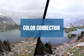 professionally edit and color grade images