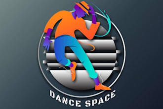 design wonderful dance studio mascot logo for your business