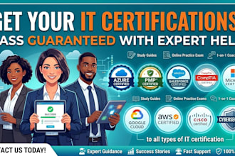 help to get salesforce microsoft azure comptia scrum pmp certifications