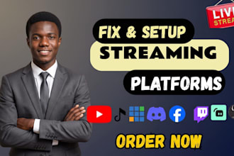 fix obs studio streamlab and vmix for twitch, youtube, kick and tiktok