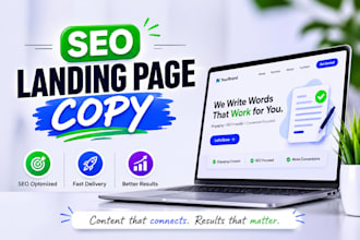 write SEO landing page copy that converts