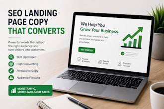write SEO landing page copy that converts