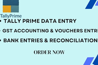 do tally accounting and data entry for your business