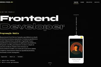 create a responsive portfolio