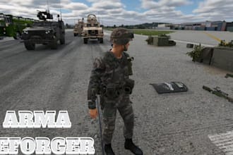 do arma reforger server setup, arma reforger weapons, map creation, arma mod