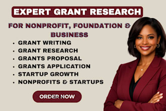 do grant research grant writing grant submission grant proposal