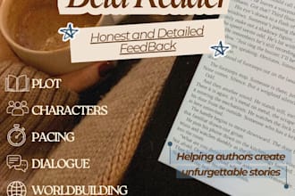 professional beta reader feedback