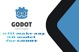 make any 3d godot model