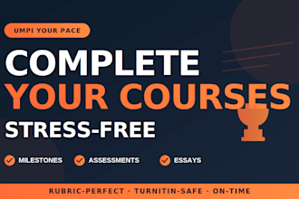 complete your umpi your pace courses milestones assessments