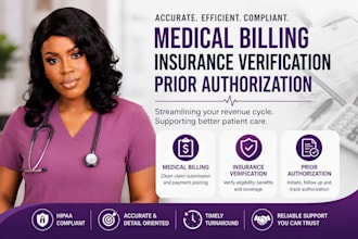 do medical billing, insurance verification and pa