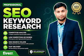 do SEO keyword research and competitor analysis