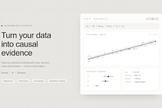 econometric causal inference analysis did panel data regression