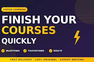 complete sophia learning courses touchstones milestones