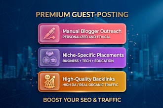do high da guest posting on premium education and business blogs