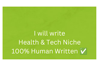 write 1000 word health and tech SEO blog article in bangla