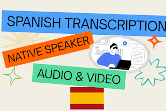 accurately transcribe audio or video in spanish