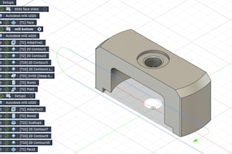 create cnc g code and cam programming in fusion 360