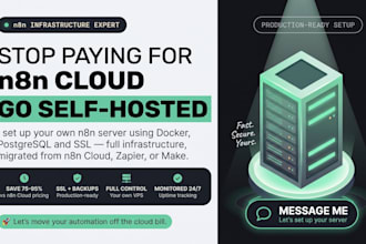 set up and migrate your n8n automation server