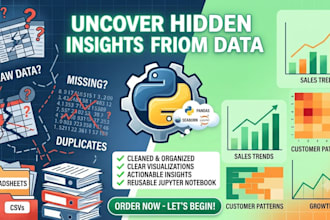 clean and analyze your data with python eda and visualization