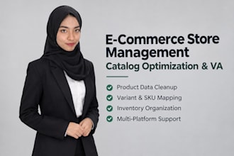do ecommerce catalog optimization and store data management