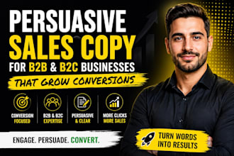 write persuasive sales copy that boosts b2b and b2c conversions