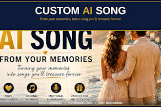 create a personalized ai song