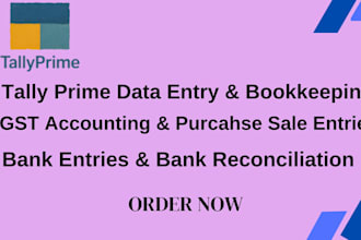 do tally prime bookkeeping and gst accounting