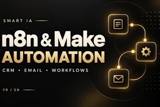 build n8n and make automations for your CRM and email follow ups