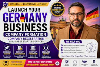 provide germany company formation, company registration and business startup