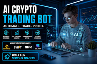 build an ai crypto trading bot with telegram,solana and exchange API integration