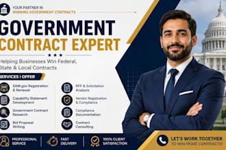 sam gov registration uei setup capability statement proposal writing contracts