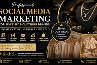 generate clients for jewelry and clothing brands through social media marketing