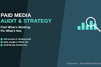 audit your paid media accounts and build a growth strategy