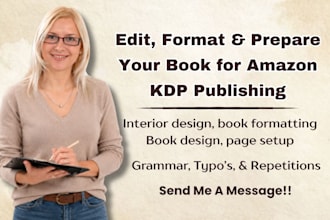 edit novel, format paperback kdp book cover formatting, non fiction book editor