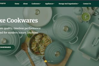 design and develop a responsive HTML CSS javascript website
