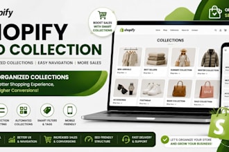 add collections to your shopify store professionally