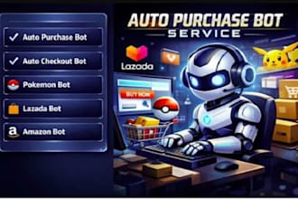 do auto purchase bot, pokemon auto checkout bot, lazada bot, walmart bot web bot
