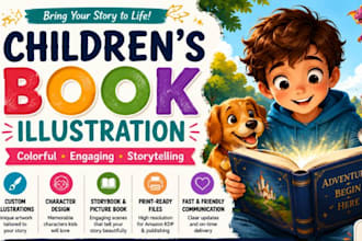 illustrate children book illustration, book illustration, children illustration