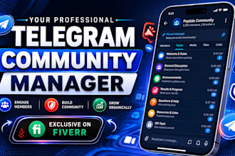 manage and grow your telegram community professionally