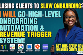 gohighlevel client onboarding automation workflow trigger document contract