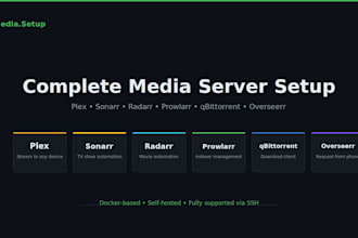 set up your plex media server