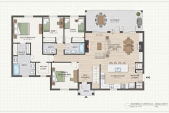 draw 2d floor plan