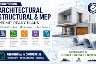 architectural plan civil and structural engineer mep plan georgia kansas nevada
