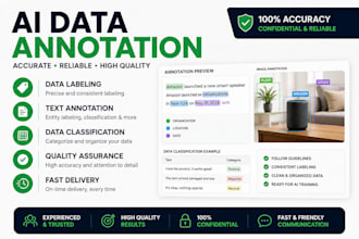 annotate and label ai training data