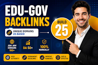 80 USA high authority education and government SEO backlink and comment post