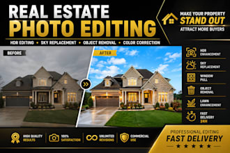 professionally edit real estate photos for airbnb and zillow