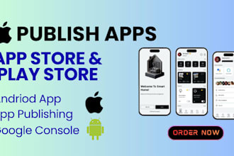 publish app to apple store and play store and fix app store rejection